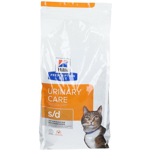 Hill's Prescription Diet Feline Urinary Care S/D 3 kg Pellets