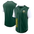 "Maillot de baseball vert Portland Timbers Balance Fashion de marque fanatiques pour hommes"