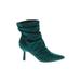 Shoedazzle Ankle Boots: Teal Shoes - Women's Size 6 1/2