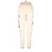 Adidas Sweatpants - High Rise: Ivory Activewear - Women's Size Large