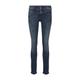 Tom Tailor Alexa Slim Jeans Damen random bleached blue denim, Gr. 32-30, Baumwolle