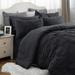 King Size Comforter Set - Bedding Set King 7 Pieces, Pintuck Bed in a Bag Bed Set with Comforter, Sheets, Pillowcases & Shams