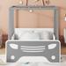 Kid-Friendly Design Twin Size Bed Kids Bed Twin Size Car-shaped Bed