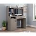 Lark Manor™ Arisztid Desk w/ Hutch Wood in Green/Gray | Wayfair 1BDD6E2BAE47401781AC7360F91DA6EE