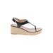 MICHAEL Michael Kors Wedges: Black Solid Shoes - Women's Size 8 - Open Toe