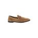 Zara Flats: Tan Print Shoes - Women's Size 37 - Almond Toe