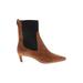 J.Crew Boots: Brown Print Shoes - Women's Size 8 1/2 - Pointed Toe