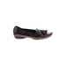 Stuart Weitzman Flats: Brown Solid Shoes - Women's Size 7 1/2 - Open Toe