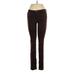 Adriano Goldschmied Velour Pants - Low Rise: Brown Activewear - Women's Size 28