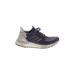 Adidas Sneakers: Purple Print Shoes - Women's Size 7 - Almond Toe