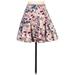 LC Lauren Conrad Casual Skirt: Pink Floral Bottoms - Women's Size 10