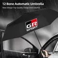 Auto voll automatisch klappbarer Regen wind dichter Regenschirm Sonnenschirm für Toyota Gr Gazoo