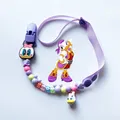 Mickey Minnie Maus Bebe Baby Schnuller Clip Silikon Disney Winnie Die Hoop Anhänger Zahnen Pflege
