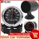 HD Digital Voltmeter 12v 52MM Spannung Gauge Volt Meter Auto Voltmeter Universal Spannung Automobil