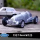 Welly Benz W125 Spielzeug auto Modell Legierung Druckguss Oldtimer Simulation Maßstab Modell