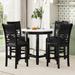 Red Barrel Studio® 5-piece Counter Height Dining Table Set in White | Wayfair 1900BE5DE003424886D78553B4BCF256