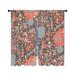 Bungalow Rose Psychedelic Window Curtains Art Wavy lines Drapes - 2 Panels | 56" W x 80" L | Wayfair 9E5F16758573495182ECA490901DC813