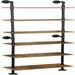 Williston Forge Slim Industrial Style 6-Tier Ladder Shelf - Durable, Space-Saving, Modern Design | Wayfair 050D339212C6400F906397A028AABC36