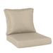 Latitude Run® - Piece Outdoor Seat/Back Cushion, Polyester | 4 H x 24 W x 24 D in | Wayfair 142A485A32AC44B1BB18C3CC700D96CC