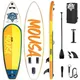 Mousa Aufblasbare Paddle Board SUP mit Kamera Basis 3-Fin Schwimm Paddleboard Wasserdichte Handy