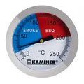 BBQ Grill Thermometer Edelstahl Analog Raucher Gas Grill Raucher Gebaut-In Deckel 0 °C Zu 250 °C BBQ