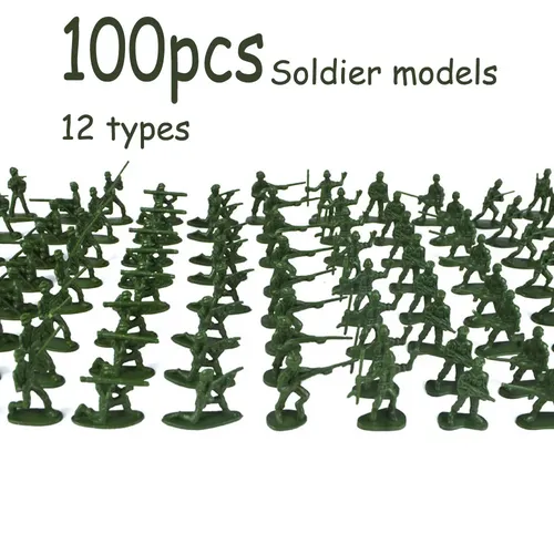 Plastik armee Männer Set 3 8 Stück Militärs pielset Plastiks pielzeug Soldat Figuren Spielset