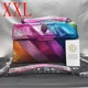 Xxl kurt g london regenbogen umhängetaschen für frauen kensington ketten tasche hochwertige frauen