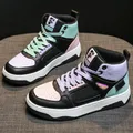 Sneakers moda donna scarpe alte stringate donna mocassini Casual estate nuove signore studente