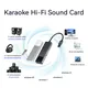 USB Sound Card Aluminium Alloy External Audio Card AC-3 DTS Headphone Adapter Soundcard 7.1 5.1