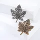 Beautiful Maple Leaf Brooches For Women Unisex Enamel Plants Party Office Brooch Pins Gifts