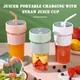 Electric Juicer Portable Blender With Straw 350ML Fruit Mixers 1200mAh USB Rechargeable Smoothie