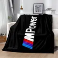 3D Racing car logo Printed Blankets Kids Warm Blanket Flannel Soft and comfortable blankets bed
