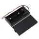 DIY Black Storage Box for 18650 Battery ABS Batteries Container Battery Storage Boxes Battery Holder