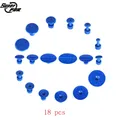 PDR Tools 18 pcs Blue Glue Tabs Dent Suction Cup For Dent Pullers Slide Hammer Paintless Dent