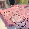TAKARA TOMY Hello Kitty Garbage Bag Cartoon KT Cat Pattern Vest Bag Plastic Bag Packing Bag