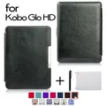 Case for Kobo Glo HD Ereader Smart Leather Funda for Kobo Touch 2.0 6 inch Ebooks Auto Wake and