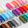 Yarn Sewing Thread Roll Machine Hand Embroidery Each Spool Polyester Durable for Home Sewing Kit