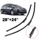 Misima Windshield Windscreen Wiper Blades For Citroen C4 2004-2010 Front Window Wiper Blade 2005