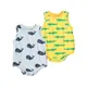 Sanlutoz Summer Cute Animal Baby Boys Sleeveless Bodysuits Cotton Toddler Boys Clothes