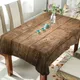 Rustic Wood Planks Retro Grain Rectangle Tablecloth