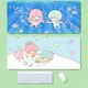 Sanrio Little Twin Star Mousepad Mousepad Non-slip Lockedge Office Student Gaming Thickened Large