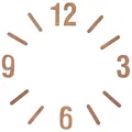 Wooden Wall Clock DIY Numerals Clock Numerals Kit Replacement Clock Numerals Digital Wall Clockss