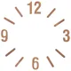 Wooden Wall Clock DIY Numerals Clock Numerals Kit Replacement Clock Numerals Digital Wall Clockss