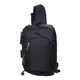 Kylebooker Black Fly Fishing Sling BackPack Fishing Tackle Storage Chest Pack Shoulder Bag for