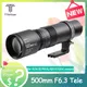 TTArtisan Full Frame 500mm F6.3 Telephoto Camera Lens for Humaniest Photography for Fujifilm X GFX E