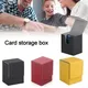 Game MTG Trading Card Holder PU Deck Box Board Card Deck Case Storage Box Kits