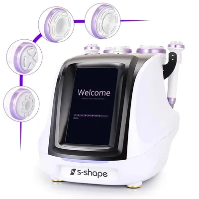 Machine ultrasonique S-SHAPE de cavitation de 30K EMS EL anti-vieillissement peau de radiofréquence