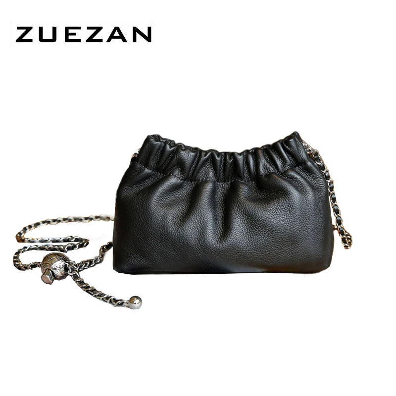 Fashion EquiBag-Sac à bandoulière en cuir véritable pour femme, peau de vache 100% naturelle, sac messager pour femme, Tnavy