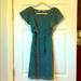 Anthropologie Dresses | Anthropologie Size 6 Turquoise Dress | Color: Green | Size: 6