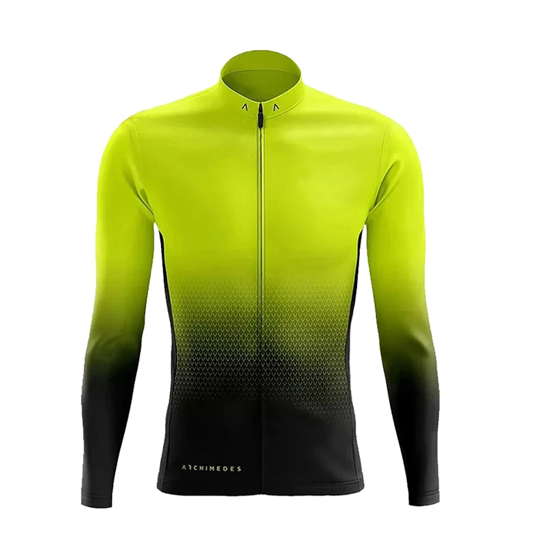Nouveau maillot de cyclisme à manches longues vtt vêtements de vélo hommes vêtements de Sport vêtements de Sport chemise printemps/automne haut d'équipe en plein air